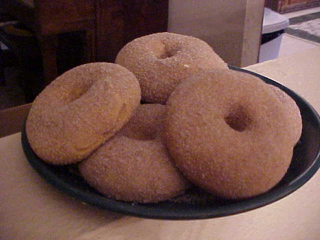 Cinnamon and Sugar Donuts