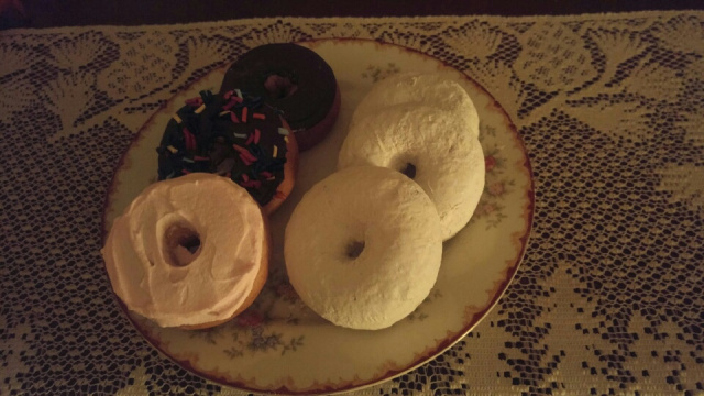 Powered and Assorted Donuts