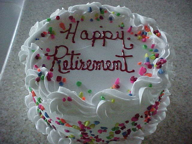 Happy Retirement Cake Our Original for State Farm