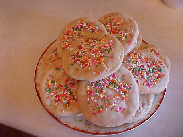 Bakery Sprinkle Sugar Cookies
