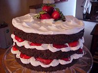 3 layer Chocolate Cake