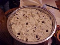 Bowl of Chocolate Cookie Dough 