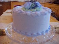 Blue Fairy Cake