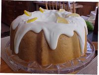 Lemon Bundt Cake (See all Bundt Cakes on the Fruit and Bundts Cakes Page)