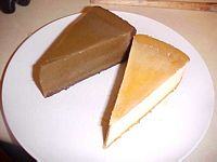 New York Style Cheesecake Slices