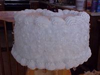 Coconut Cake with Borders 8 inch