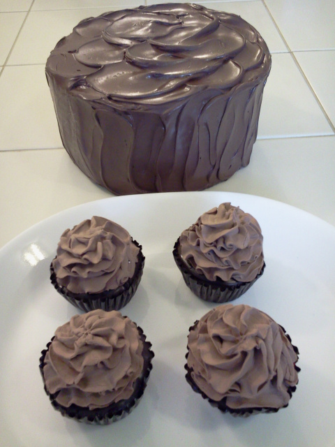 Fluffy Chocolate Cupcakes