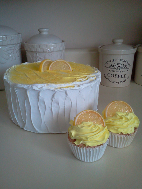 Lemon Topped Cake (Displayed at Macys)