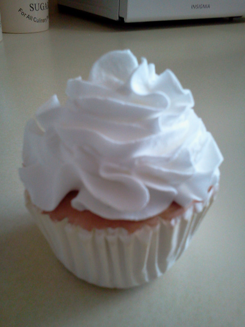 Vanilla Based White Fluffy Frosted Cupcakes