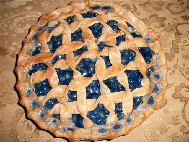 Old Fashion Blueberry Pie