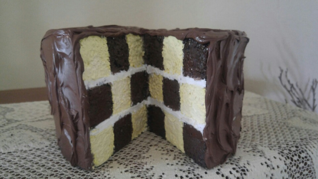 CheckerBoard Cake