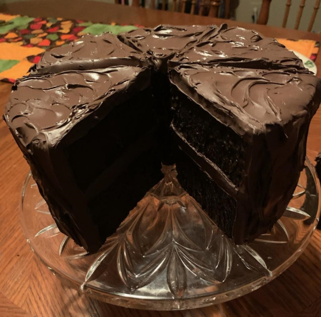 Chocolate Sliced Cake