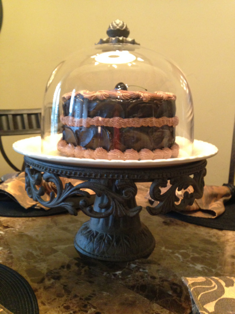 DOUBLE CHOCOLATE 2 layer CAKE