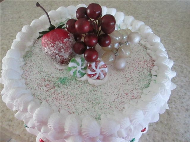 Candy Sugar Topped Cake