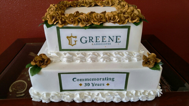 For Greene and Associates 30th Anniversary