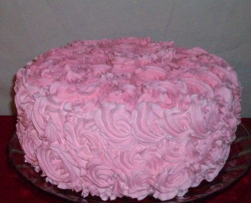 Victorian Rose Cake