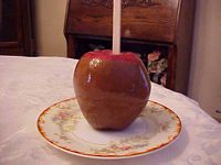 Carmal Apple with nuts