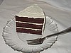 Bakery Chocolate Butter Cream Cake Slice 