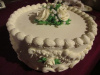 Hearts and Roses Cake 10 inch