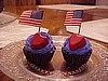 Patriotic Love Cupcakes