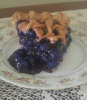 Over Bake Blueberry Pie Slice