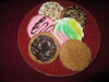 Assorted Flavored Cookies (See all Our Cookies on the Cookies and Brownies  page)