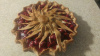 Flowered Top Cherry Pie