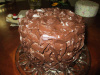 Chocolate Swirl Curl Cake