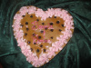 Heart Cookie Cake w Names