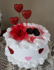 Precious Hearts Cake 