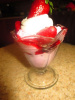 Triple Scoop Strawberry Ice Cream 