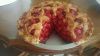 Overstuffed Cherry Pie with Slice Out