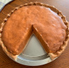 Pumpkin Pie with Slice Out