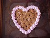 Traditional Heart Cookie Cake