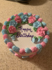 Unisex Deluxe Happy Birthday Cake