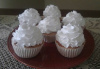 Vanilla Based White Fluffy Frosted Cupcakes